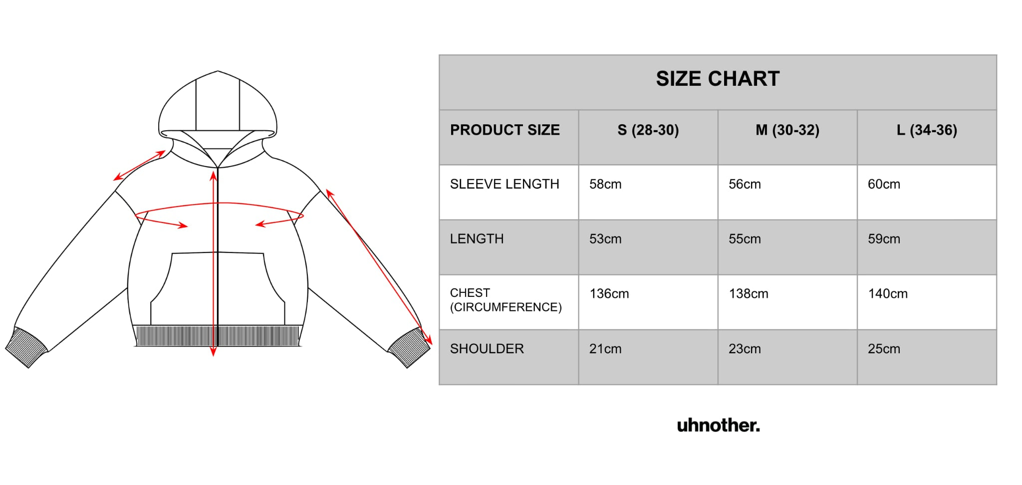 The Perfect Zip-Up Hoodie (Black) – uhnother.