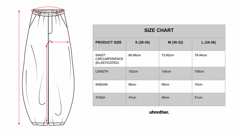 jeans sizing charts