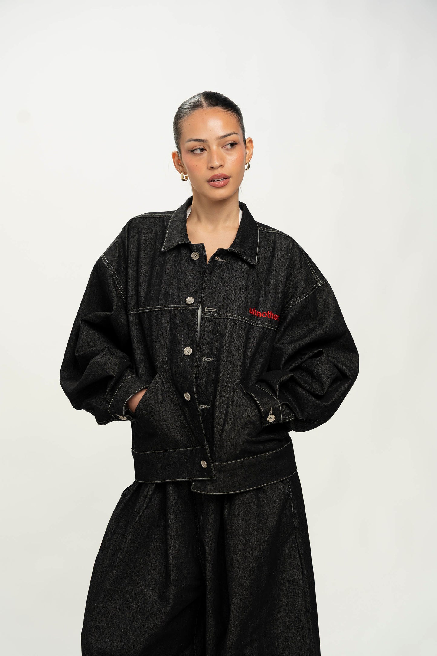 denim set