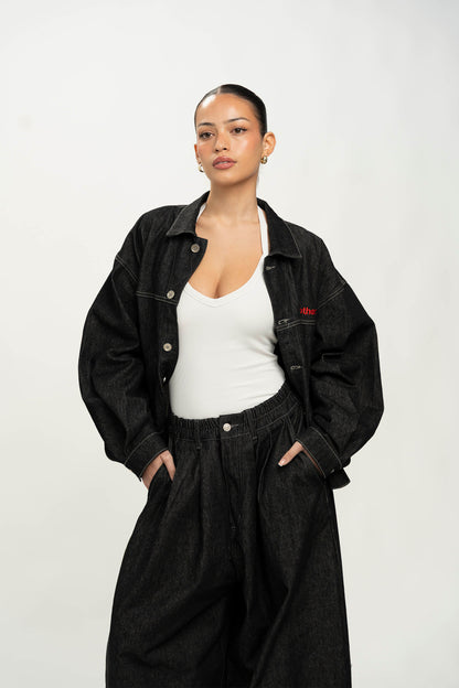 denim set