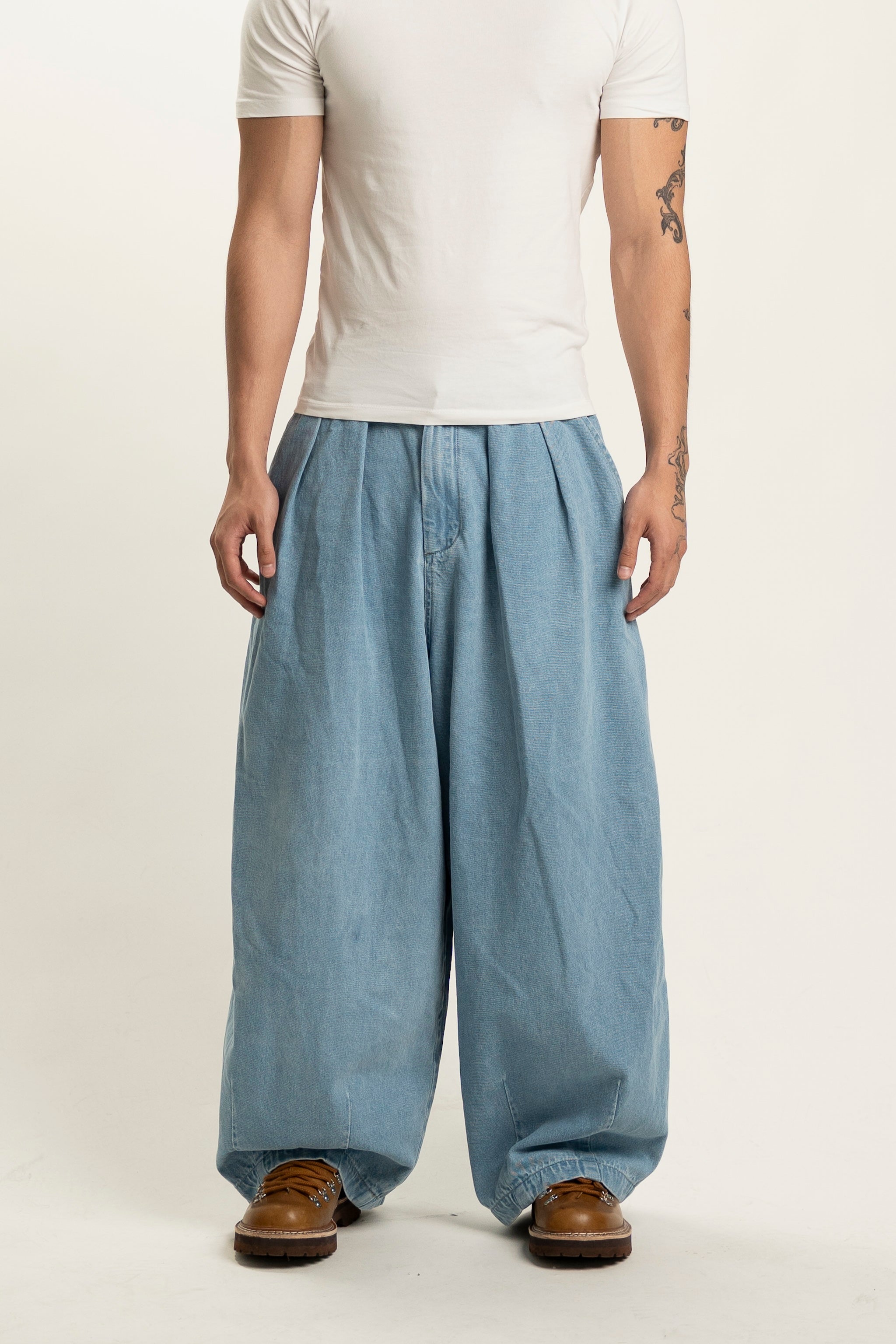 balloon denim jeans (blue) – uhnother.