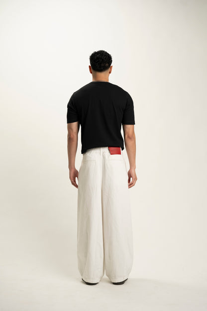 balloon denim jeans (white)