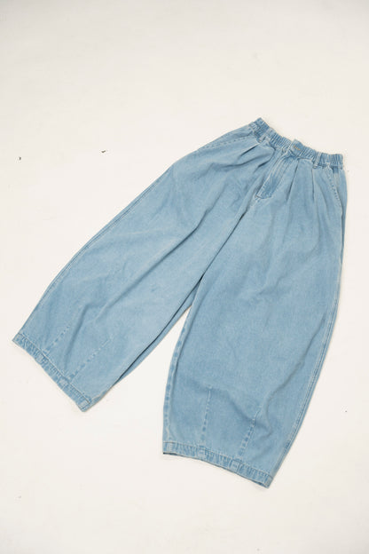 balloon denim jeans (blue)
