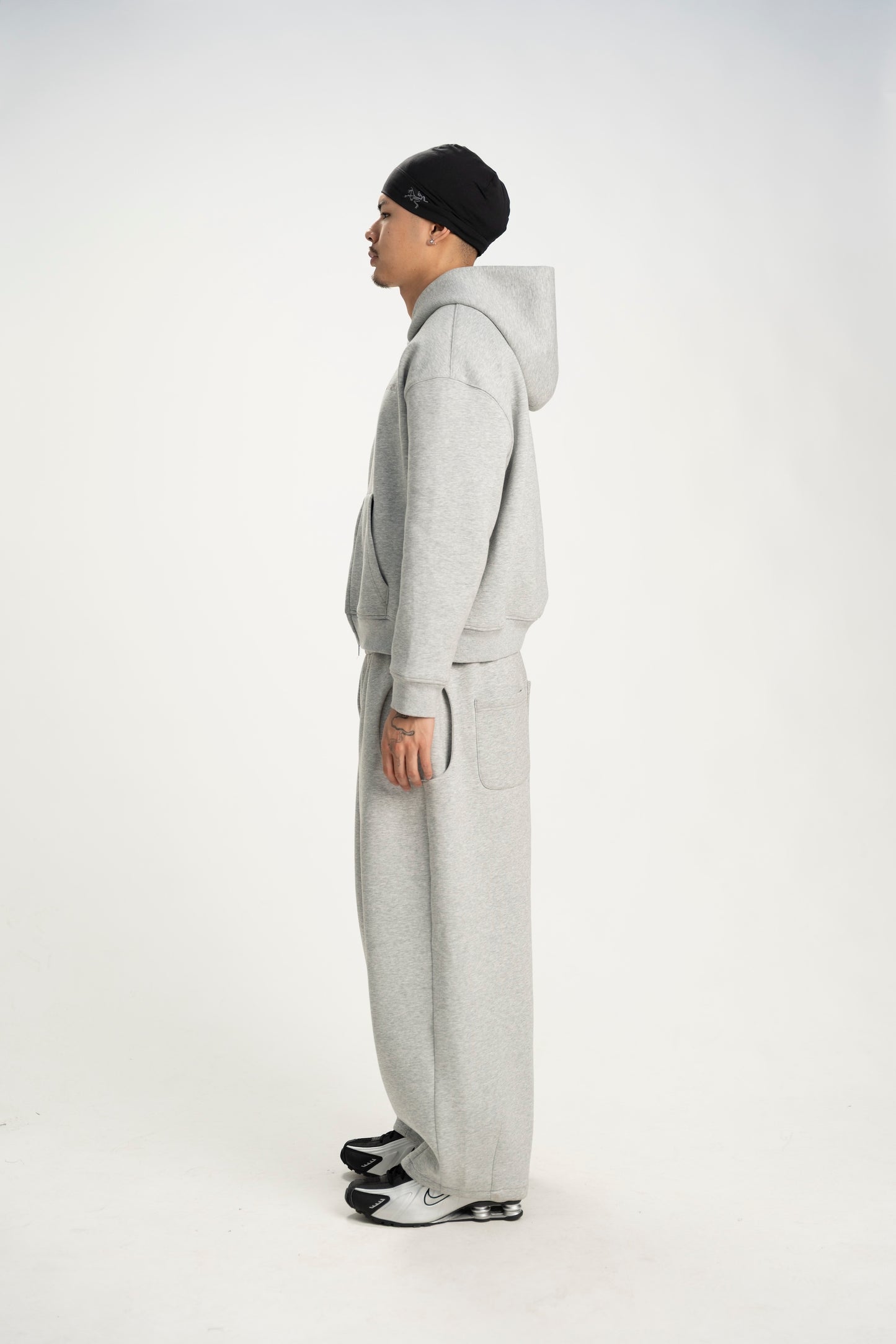 The Perfect Zip-Up Hoodie (Grey)