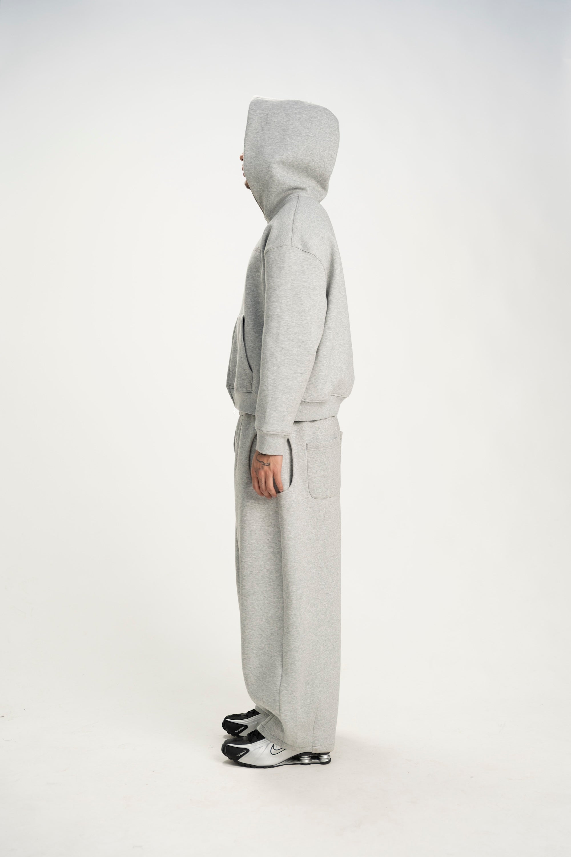 The Perfect Zip-Up Hoodie (Grey) – uhnother.