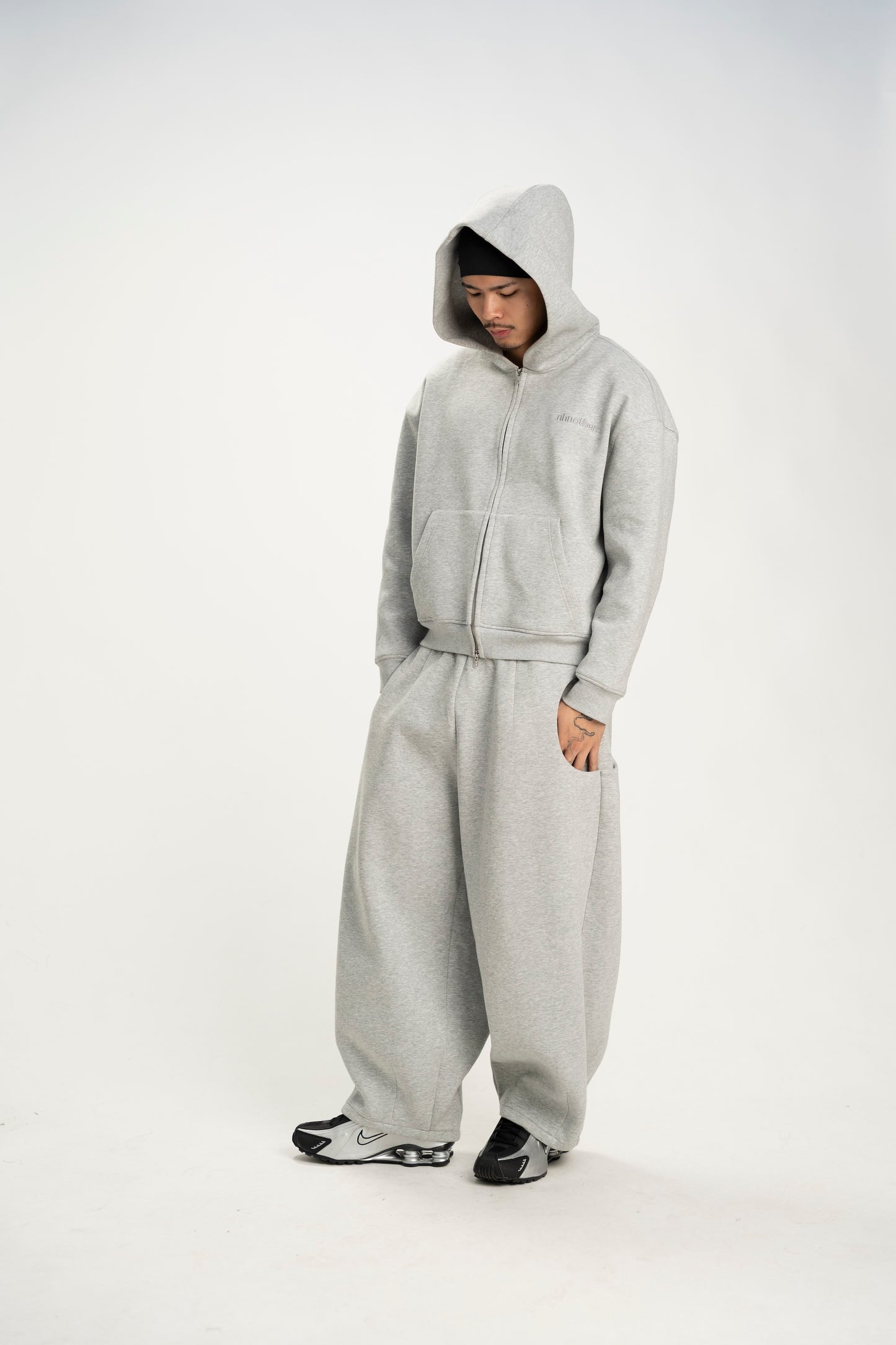 The Perfect Zip-Up Hoodie (Grey)