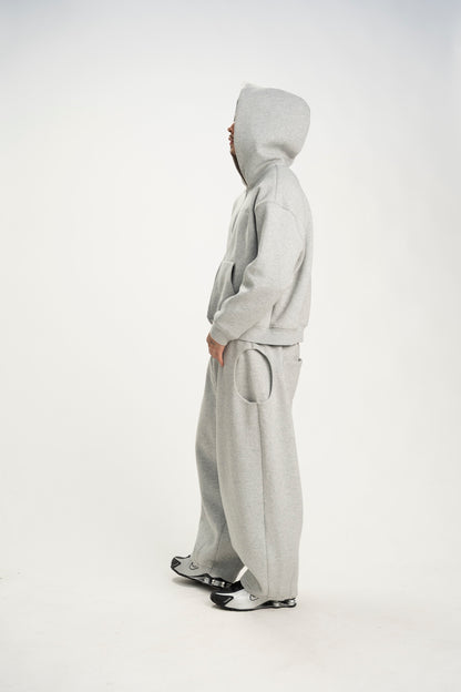 The Perfect Zip-Up Hoodie (Grey)