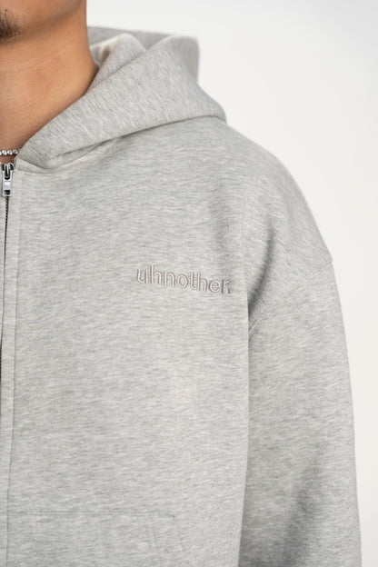 The Perfect Zip-Up Hoodie (Grey)