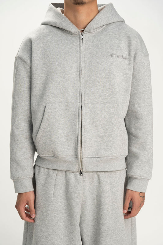 The Perfect Zip-Up Hoodie (Grey)