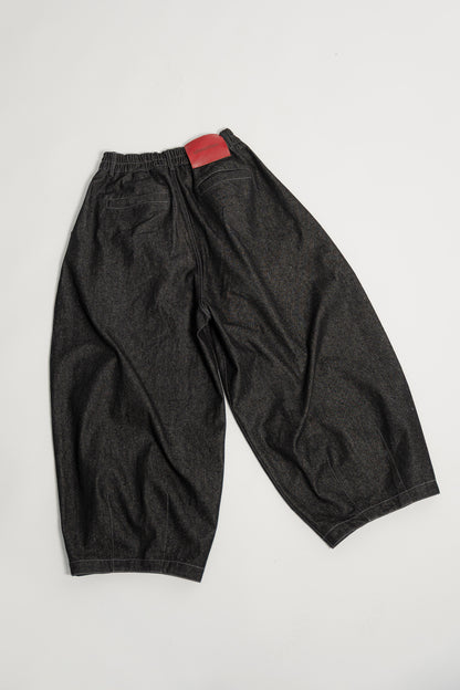 balloon denim jeans