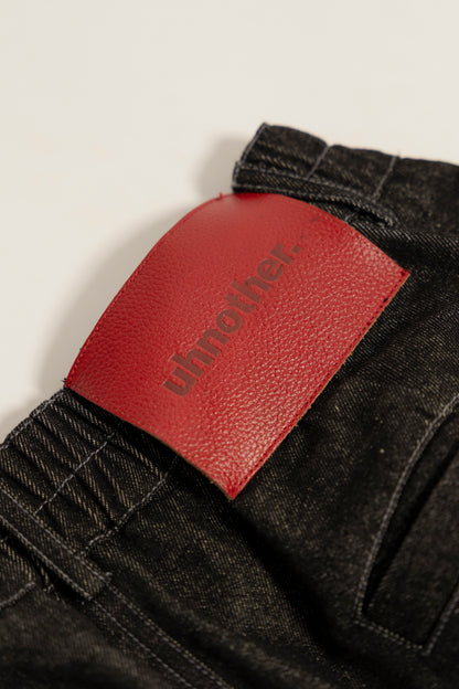 balloon denim jeans