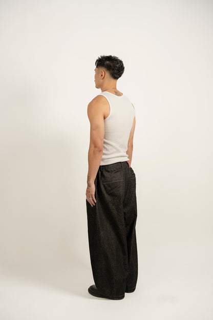 balloon denim jeans